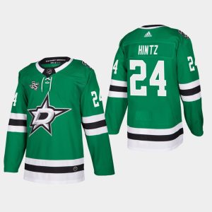 Herren Dallas Stars Eishockey Trikot Roope Hintz #24 Heim Kelly Grün